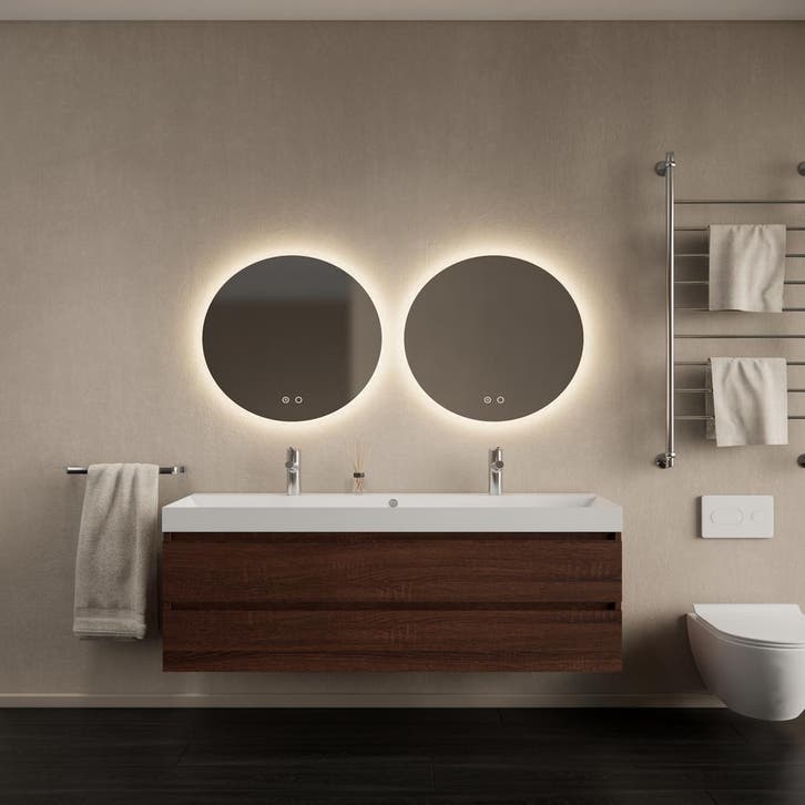 Badkamermeubelset Gliss Design Milan Met Lako Wastafel 140, Doe-het-zelf en Bouw, Sanitair, Bad, Nieuw, Ophalen of Verzenden