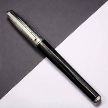 S.T. Dupont - Fidelio Palladium Grid & Black Lacquer - Sans