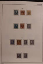 Nederland 1852/1987 - Verzameling in 2 Importa albums - goed, Gestempeld