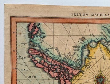 Strait of Magellan - Amérique du Sud; Gerard Mercator/, Nieuw