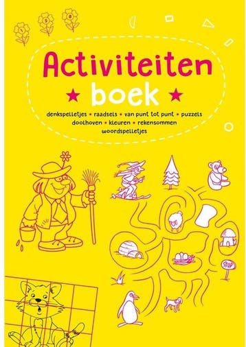 Kinderboeken Rebo Doeboek - spelletjes, Verzenden