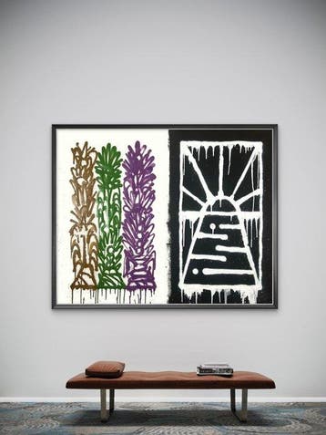 Nuno Barbedo (1983) - Joyful Sunset (XL Size Painting)