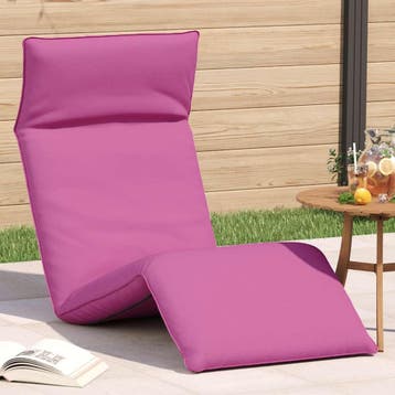 vidaXL Opvouwbare ligstoel Roze 175x54x8,5 cm Oxford Stof, Tuin en Terras, Verzenden, Nieuw