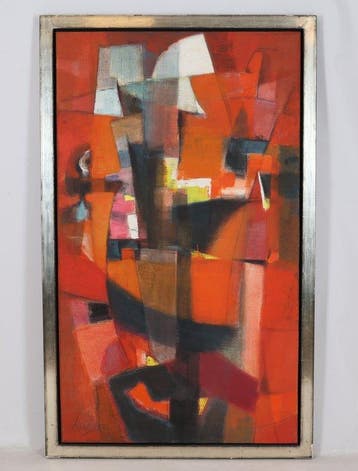 Ernst van Leyden (1892–1969) - Composition en Rouge
