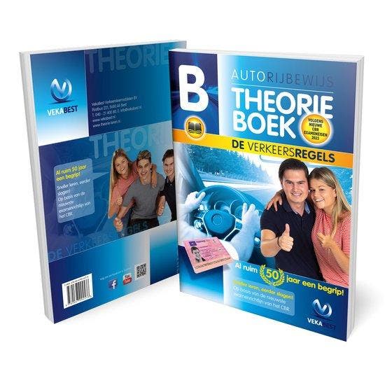 Auto Theorieboek 2023 en 2024 Rijbewijs B - CBR Theorie Boek, Livres, Livres scolaires, Envoi