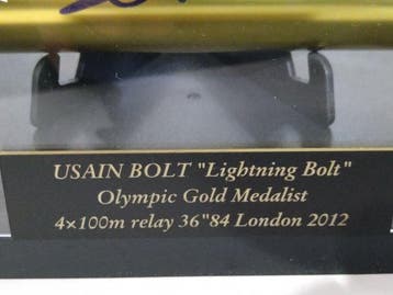 Jeux Olympiques - Usain Bolt - Baton