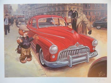 Guarnido, Juanjo - 1 Offset Print - Blacksad - Johns Buick, Livres