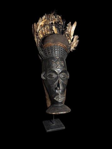 Masque Chihongo - Chokwe - République démocratique du Congo