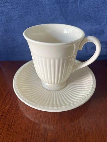 Wedgwood - Koffieservies voor 6 (12) - Edme - Aardewerk -, Antiek en Kunst