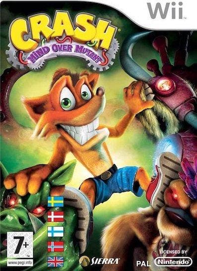 Crash Mind over Mutant (Wii Games), Games en Spelcomputers, Games | Nintendo Wii, Zo goed als nieuw, Ophalen of Verzenden