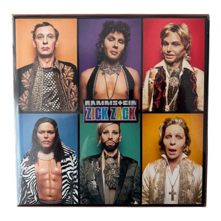 Rammstein - Zick Zack 7 45 RPM Single Vinyl (LP), CD & DVD, Vinyles | Autres Vinyles, Envoi