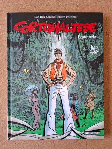 Corto Maltese - Équatoria + dédicace - C - 1 Album - EO -, Boeken, Stripverhalen, Nieuw