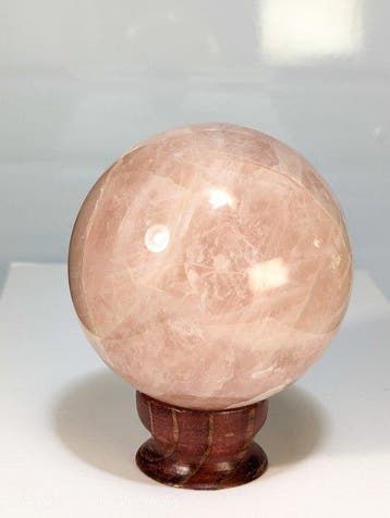 1,2 kg - Sphère naturelle en quartz rose – Belle couleur –