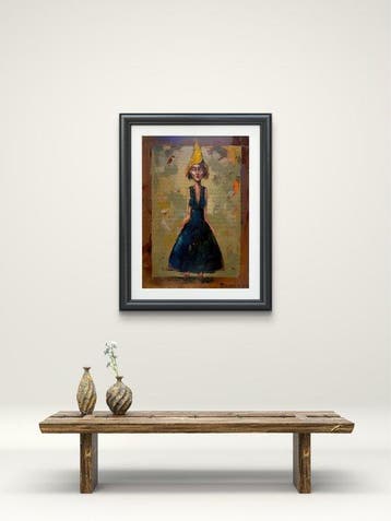 Andrzej Gudaski - Lady in Blue
