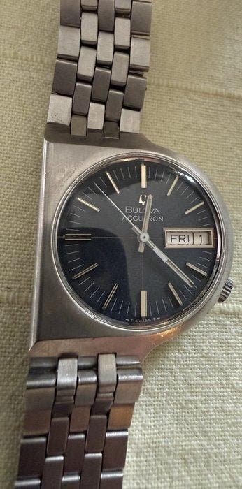 Bulova - D-shape accutron asymmetrisch - Heren - 1971, Bijoux, Sacs & Beauté