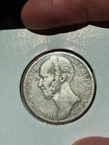 Nederland. Willem II. 1 Gulden 1846 (Zonder minimumprijs)