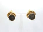 Oorbellen - 18 karaat Geel goud, Zilver, Nieuw