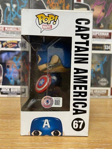 Funko - Funko Pop Avengers Captain America Funko Pop! #67, Antiek en Kunst