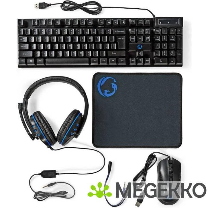 Gaming Combo Kit | 5-in-1 | Toetsenbord, Koptelefoon, Muis, Informatique & Logiciels, Ordinateurs de bureau, Envoi