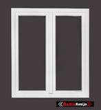 PVC raam zonder middenstijl B180xH215 antraciet RAL7016, Ophalen of Verzenden, Gevelraam of Ruit