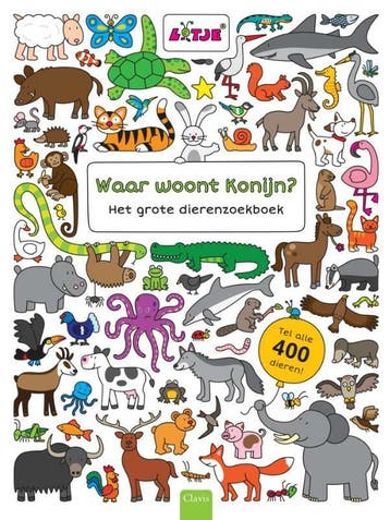 Waar woont konijn? / Lotje 9789044822830 Lizelot Versteeg, Verzenden, Gelezen, Lizelot Versteeg