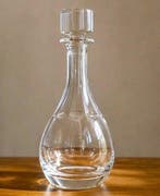 Karaf (5) - Glas - Hoekige glazen set