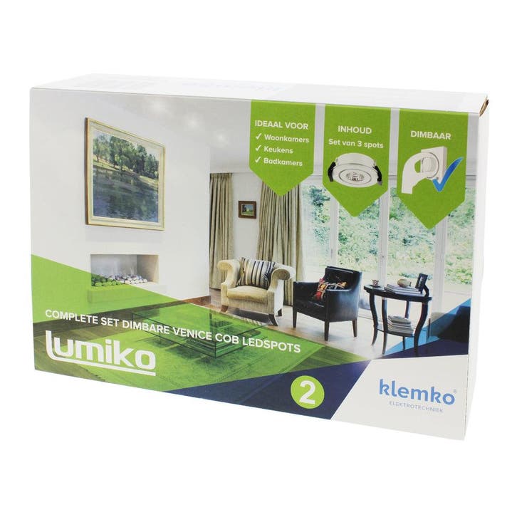 Klemko Lumiko Lumière Rasante/Lumière Ponctuelle/ Lumière, Bricolage & Construction, Éclairage de chantier, Envoi