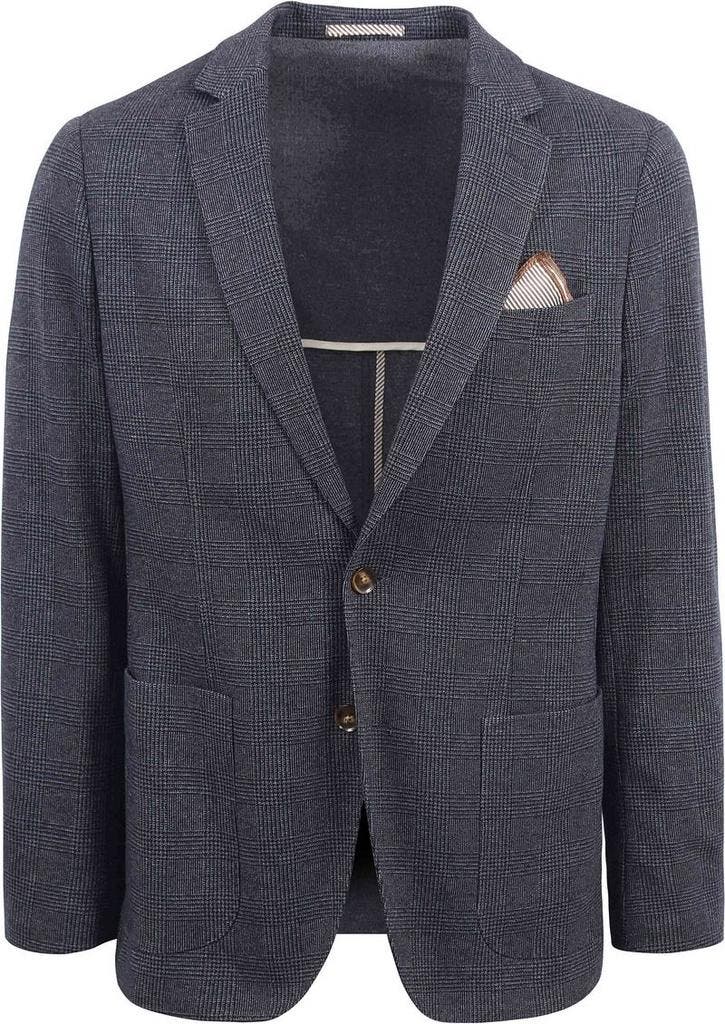 Suitable Colbert Fame Ruiten Navy maat Maat 48/50 (M) Heren, Kleding | Heren, Truien en Vesten, Blauw, Nieuw, Maat 48/50 (M), Verzenden