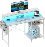 Bureau - Computertafel - Computerbureau - 100x48 cm - Wit, Verzenden, Nieuw
