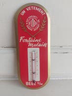 Thermometer - blik - Twee reclame thermometer
