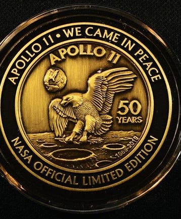 Verenigde Staten. Medal Apollo 11 - 50 Anniversary Medallion