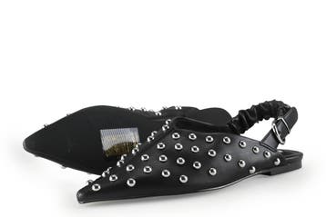 Steve Madden Muiltjes in maat 36 Zwart, Verzenden, Zwart, Steve Madden, Zo goed als nieuw