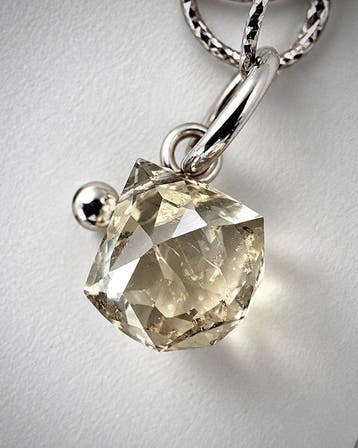 Designerjuweel - Citrien Champagne - Zilver 925 -, Verzamelen