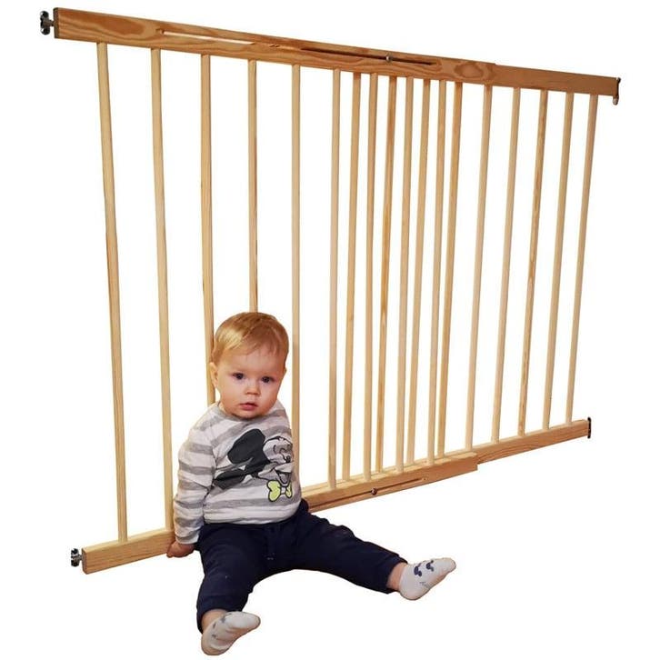 Houten Traphekje 72-122cm | Retour deal | 31% Korting!, Kinderen en Baby's, Traphekjes, 115 cm of meer, Zo goed als nieuw, Hout
