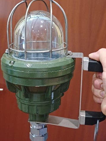 Lampada navale industriale Technor Italsmea Deck light -