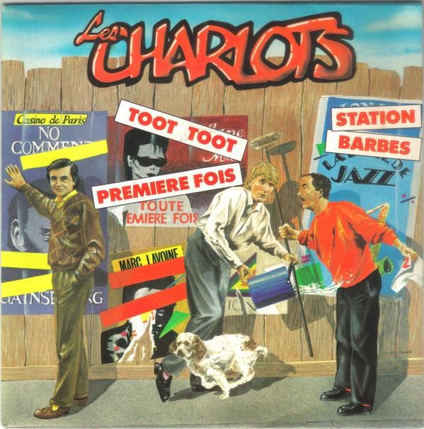 Les Charlots - Toot Toot Première Fois / Station Barbès, Cd's en Dvd's, Vinyl | Pop, Gebruikt, Verzenden