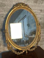 Wandspiegel - Hout - Hoogte: 81 cm, Antiquités & Art