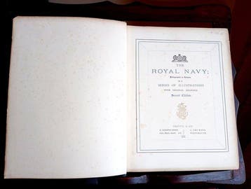 Elgar, Francis, & W. F. Mitchell - The Royal navy... Marina