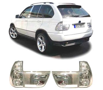 FEUX ARRIÈRE BMW X5 E53 99-03 CHROMÉ ARGENTÉ, Verzenden, Neuf