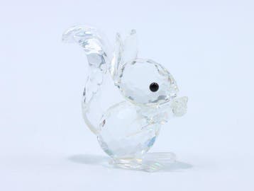 Figuur - Swarovski - Eekhoorn met Noot (Boxed + certificate)