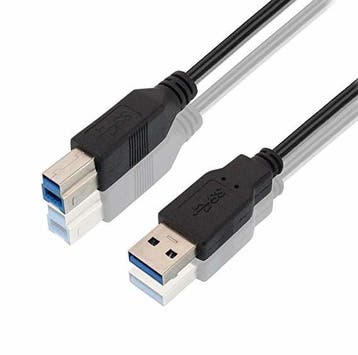 HP USB 3.0 Printerkabel 1,8m A-Grade, Computers en Software, Ophalen of Verzenden, Zo goed als nieuw