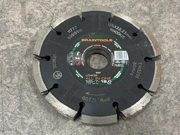 Veiling - Rhodius diamantschijvensysteem ø125mm LD402 All-I, Nieuw