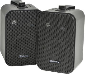 Adastra B30V-B 100v Paar Luidsprekers 4 Inch Zwart