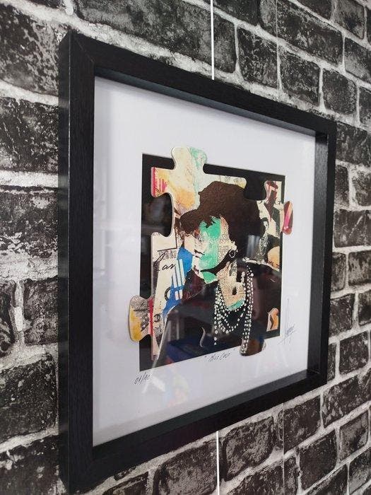 Lannoy Didier (1970) - Puzzle XXL  Coco chanel, Antiquités & Art, Art | Peinture | Moderne