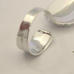 Set identieke ZWARE Amuselepels - Puur/fijn zilver