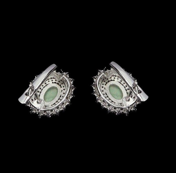 Sans prix de réserve - Boucles doreilles Bi-ton noir, Handtassen en Accessoires, Oorbellen