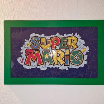 Nintendo - Super Mario - Super Mario mosaic artwork - Gaming, Nieuw