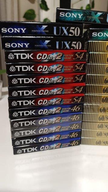 Sony, Tdk ,Samsung - Ux-s 50, Ux 50, Cding2 46, Cding2 54,