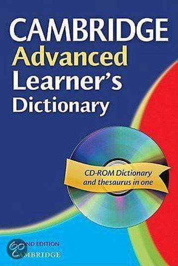Cambridge Advanced Learners Dictionary Paperback with, Verzenden