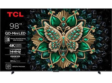 Tcl -  Ultra Hd 4k Mini-led-tv 98 Inch 2025 - Zwart, Verzenden